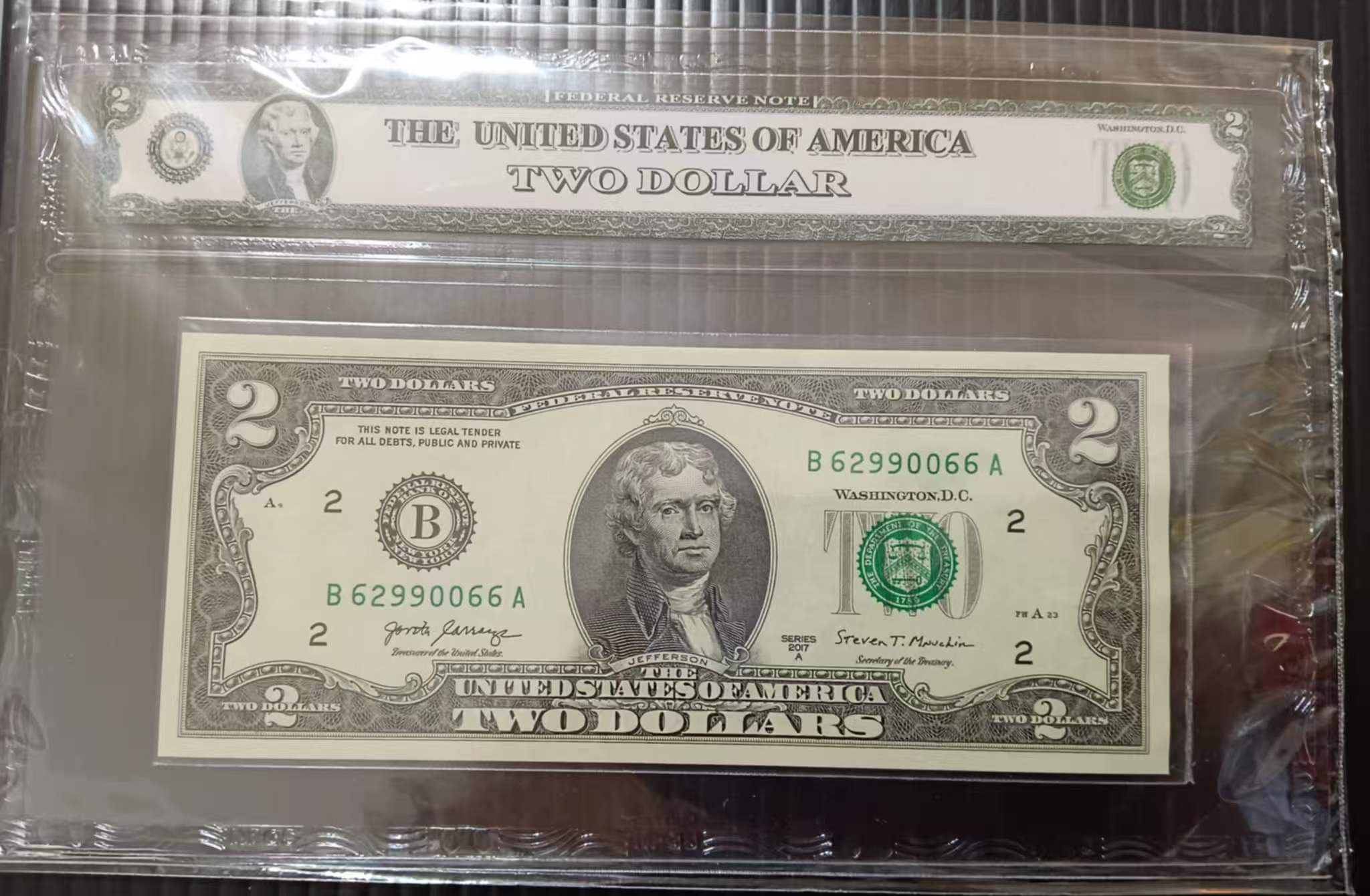 2美金2美元限量封裝版收藏版– 熊貓收藏